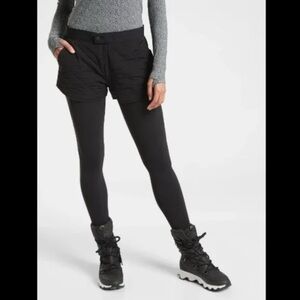 Athleta Black Toasty Buns Insulated Shorts - Size 2